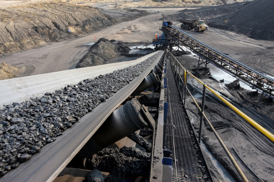 The structure of a belt conveyor belt