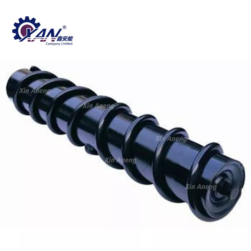 Steel Screw Self-Cleaning Idler Roller